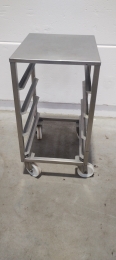 s/s mobile rack 